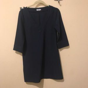 Tobi blue shift dress